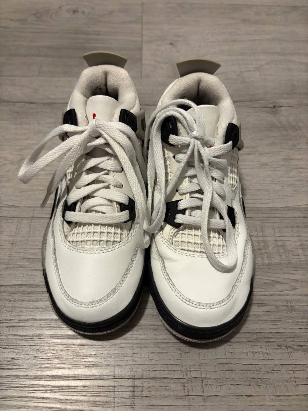 White and Black boys Jordan Sneakers